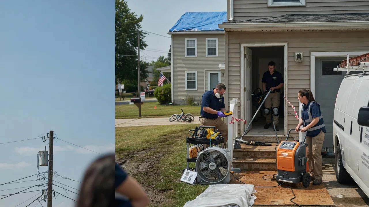Water Damage Repair in Grantsburg, IN near me